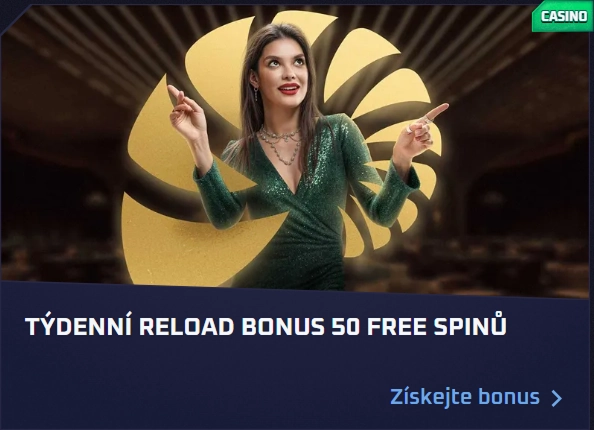 Sportaza Casino reload bonus offer with 50 free spins