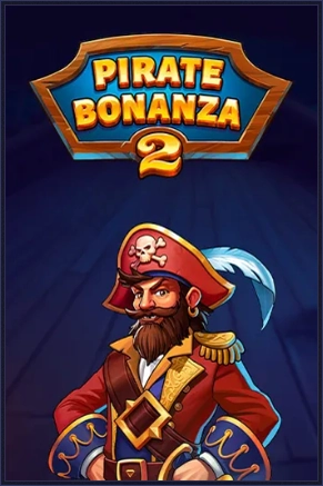 Pirate Bonanza 2 slot game with pirate character and game title